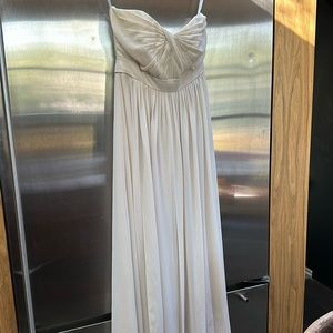 Bridesmaids dress worn one time and cleaned - perfect condition - beautiful